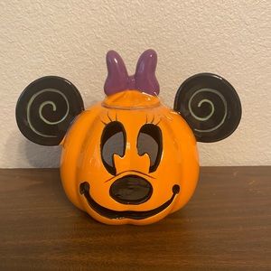 Disney Halloween Minnie Mouse Medium Tea Light Holder NWT HTF